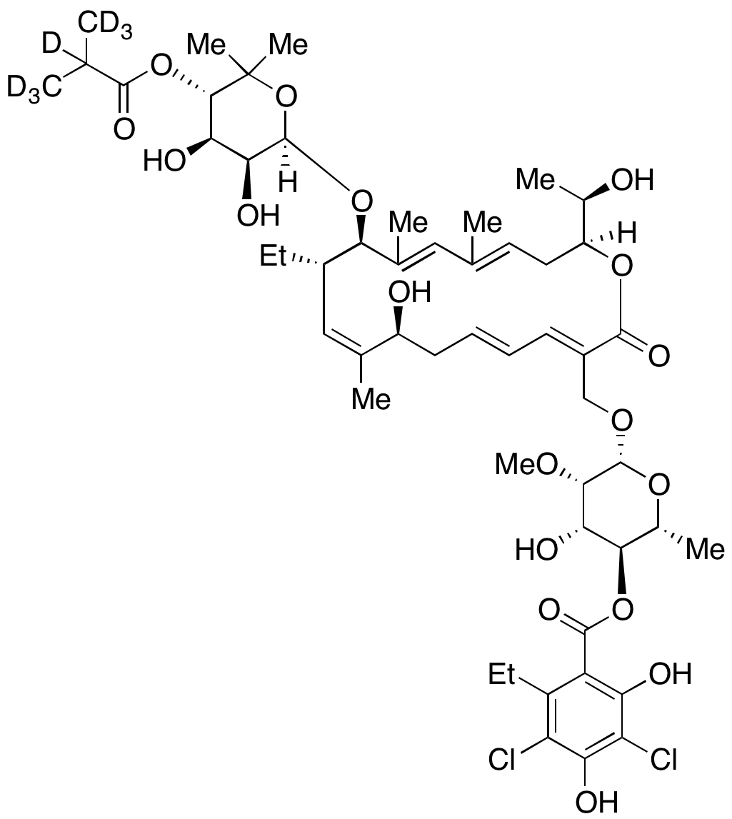 Fidaxomicin-d7