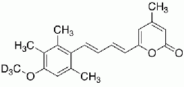 6-[(1E, E)-4-(4-Methoxy-2,3,6-trimethylphenyl-d3)-2-methyl-1,3-butadien-1-yl]-4-methyl-2H-pyran-2-one