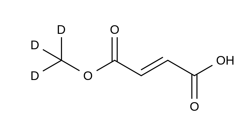 Fumaric acid monomethyl ester-d3