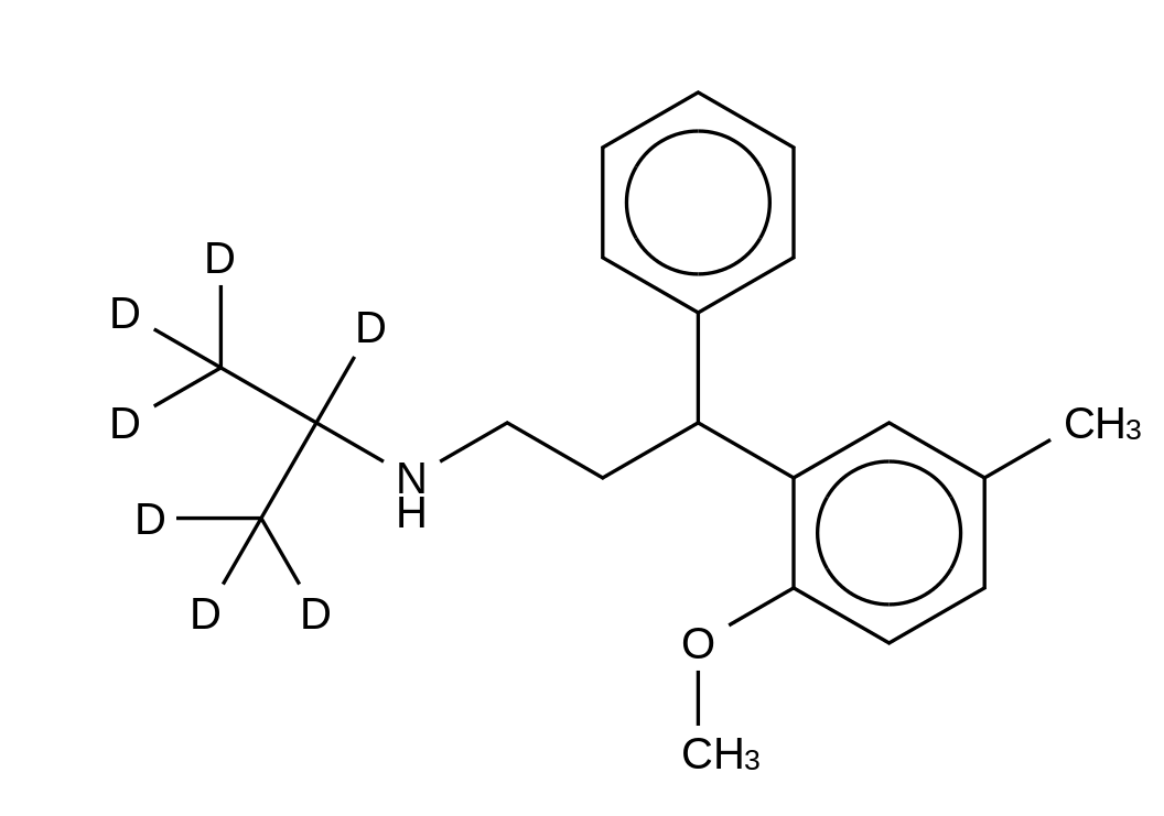 rac Desisopropyl Tolterodine-d7 Methyl Ether