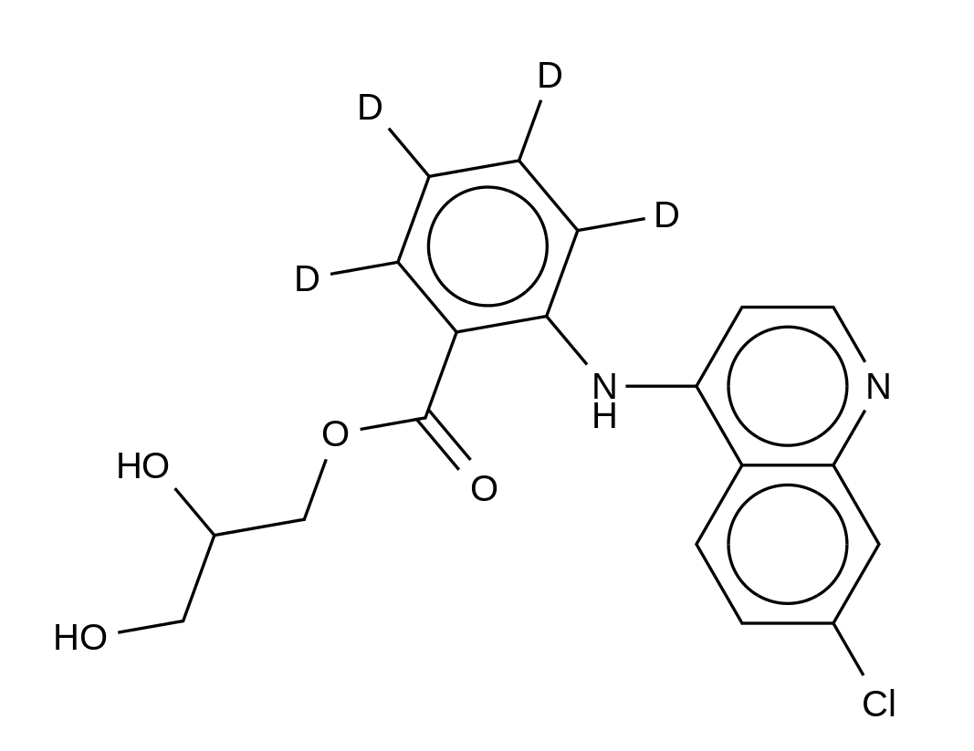 Glafenine-d4