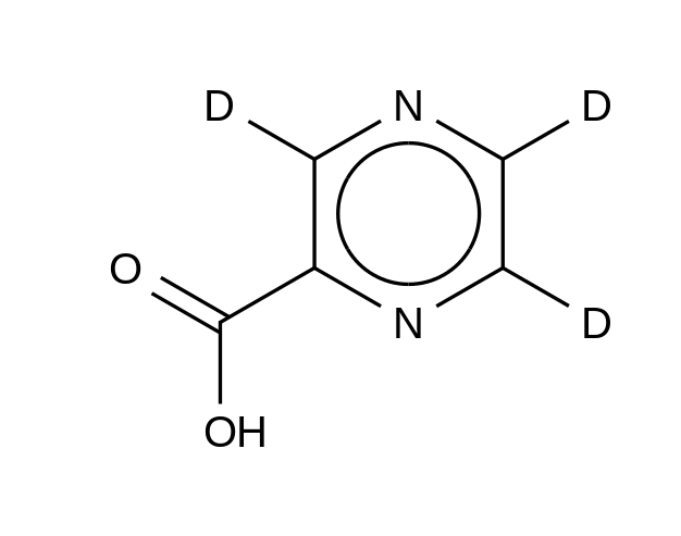 Pyrazinecarboxylic Acid-d3