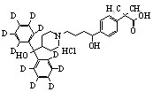 Fexofenadine-d10 hydrochloride