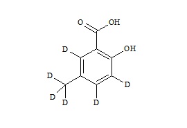 5-Methyl salicylic acid-d6