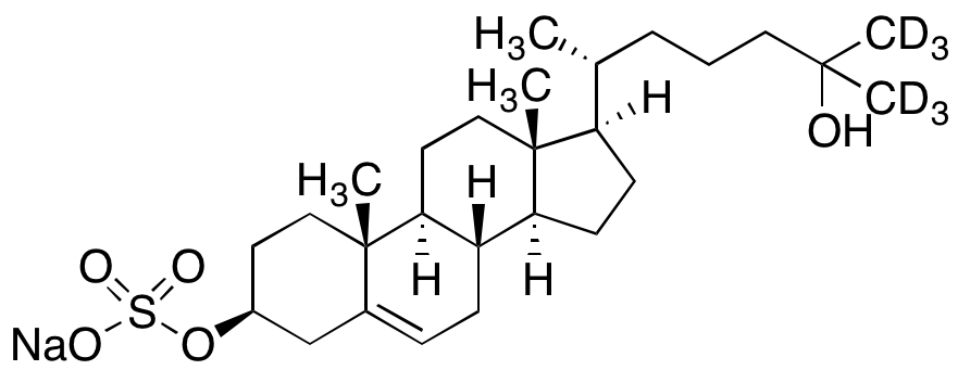 25-Hydroxy-cholesterol 3-sulfate ester sodium salt-d6
