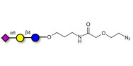 2,6'-Sialyllactose (6'-SL) with terminal azide (Linker-N3 B)