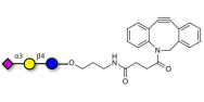 3'-Sialyllactose (3'-SL) / GM3 Ganglioside oligosaccharide with DBCO (Linker-DBCO A)