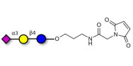 3'-Sialyllactose (3'-SL) / GM3 Ganglioside oligosaccharide linked to maleimide (Linker-MAL A)
