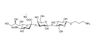 3'-Sialyllactose (3'-SL) / GM3 Ganglioside oligosaccharide with free terminal amine (Linker-NH2 A)