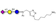 3'-Sialyllactose (3'-SL) / GM3 Ganglioside oligosaccharide with free terminal amine (Linker-NH2 D)