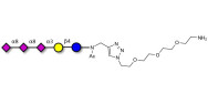 GT3 Ganglioside oligosaccharide with free terminal amine (Linker-NH2 B)
