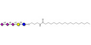 GT3 Ganglioside oligosaccharide with stearic chain (Linker-STEA A)