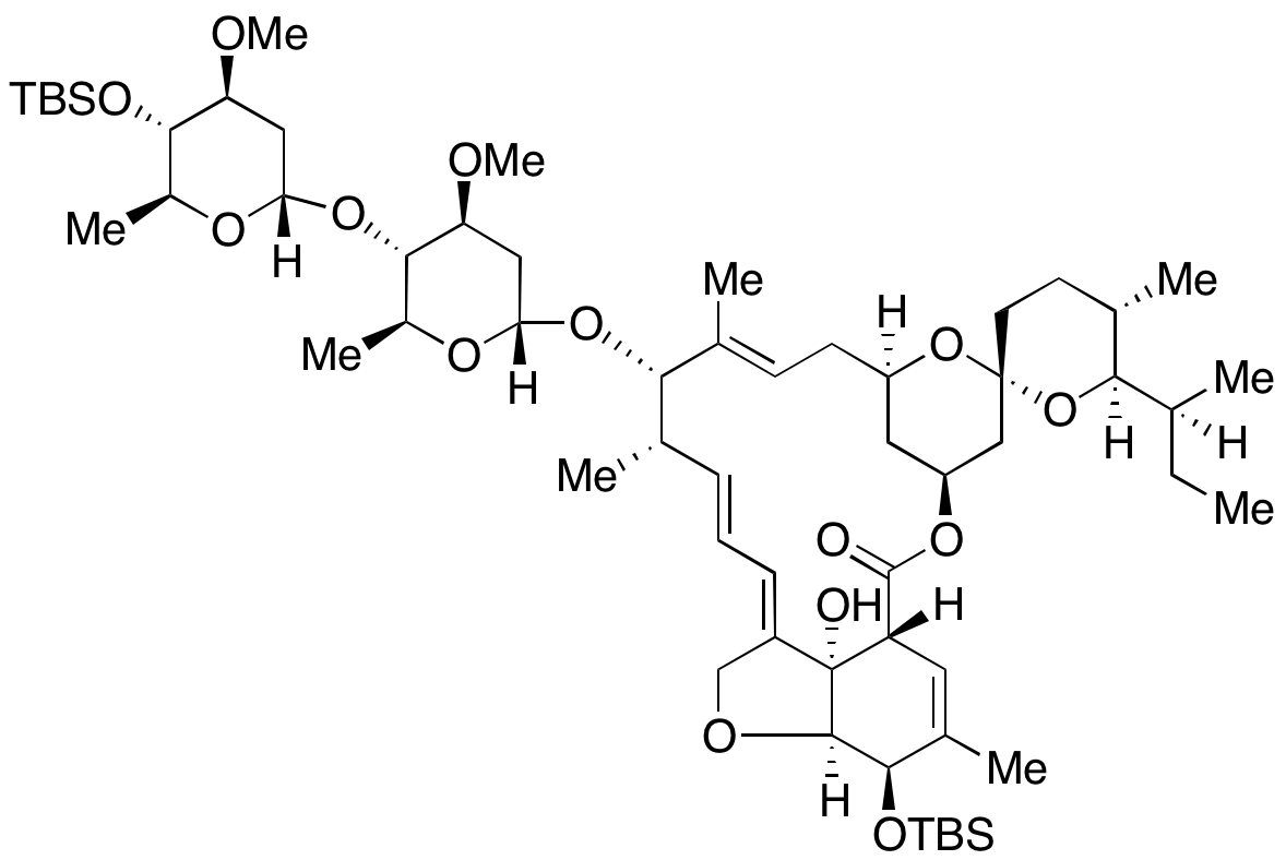 5-O-Demethyl-4,5-bis-O-[(1,1-dimethylethyl)dimethylsilyl]-22,23-dihydro-Avermectin A1a