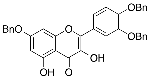 3,4,7-Tri-O-benzylquercetin